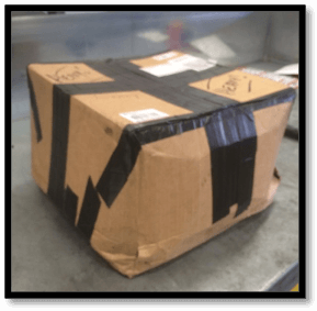 Proper small box parcel shipment to DieselCore