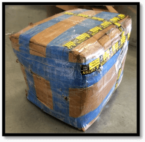 Proper small box parcel shipment to DieselCore